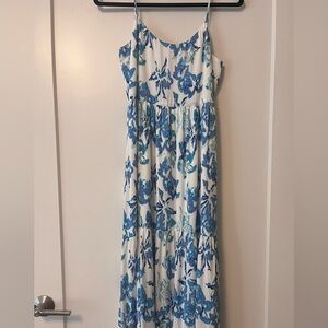 Small Charles Henry Tiered High Low Sundress